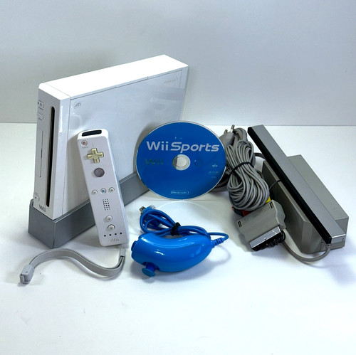 Nintendo wii console - console, +