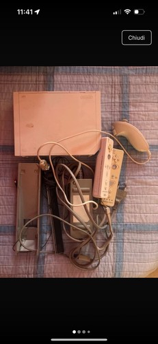 Nintendo wii console bianca - console,