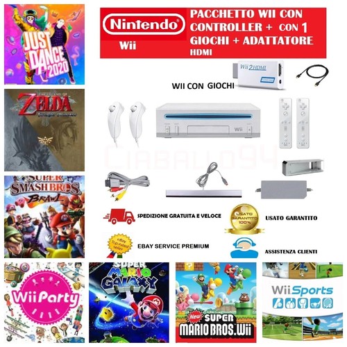 Nintendo wii console - nintendo, completa