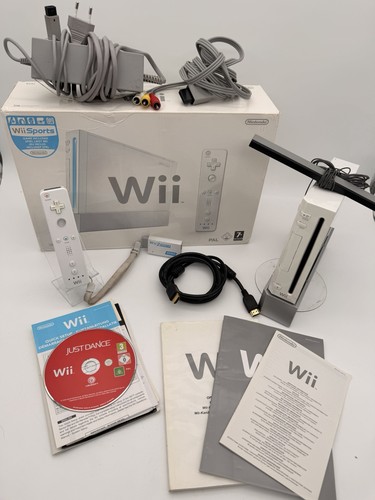 Nintendo wii console bianca - console,