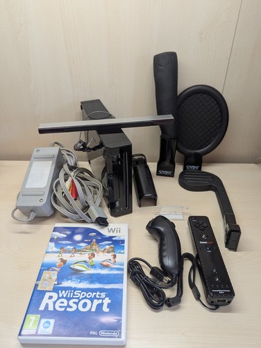 Console nintendo wii nera pal - console,