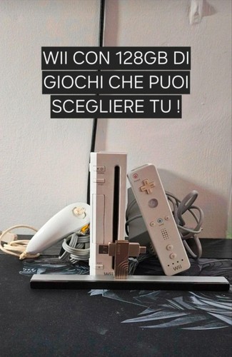 Wii con controller nunchuck - wii,
