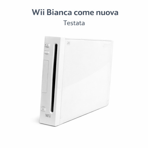 Nintendo wii bianca come - bianca,