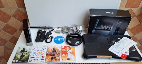 Nintendo wii black - wii, console