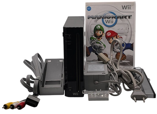 Nintendo wii console - wii, mario