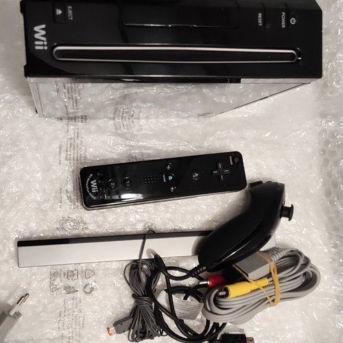 Nintendo wii console nera con - console,