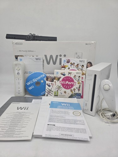 Nintendo wii console bianca - console,