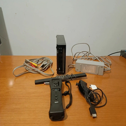 Nintendo wii console nera - console, –