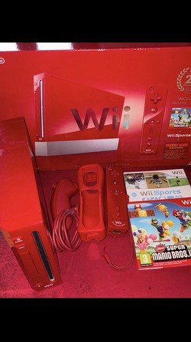 Console nintendo wii - nintendo, rossa